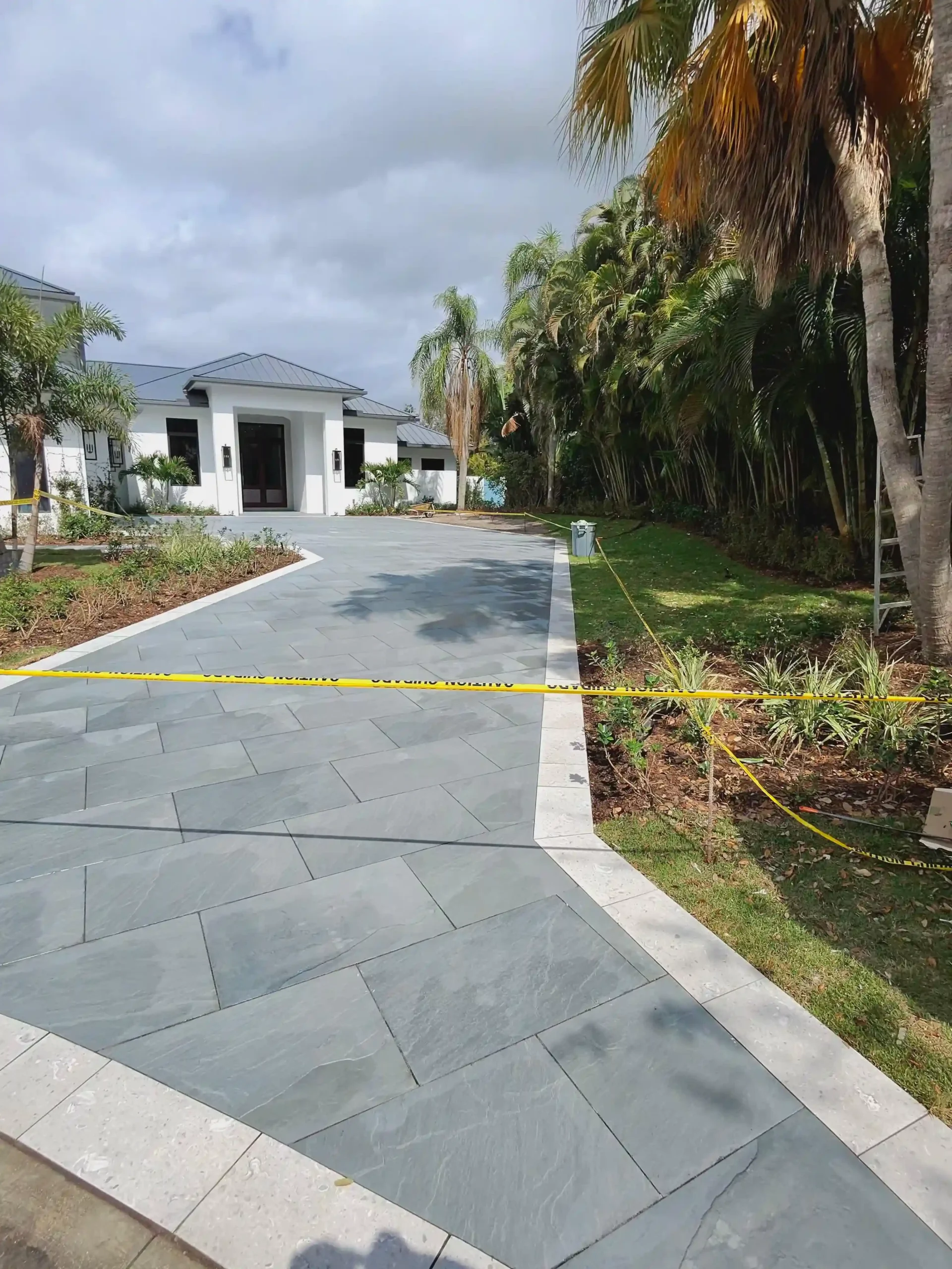 professional paving installation by Silva
