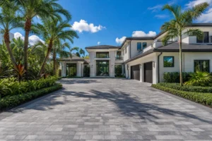 We design driveways that complement your home and handle daily traffic and Florida weather.